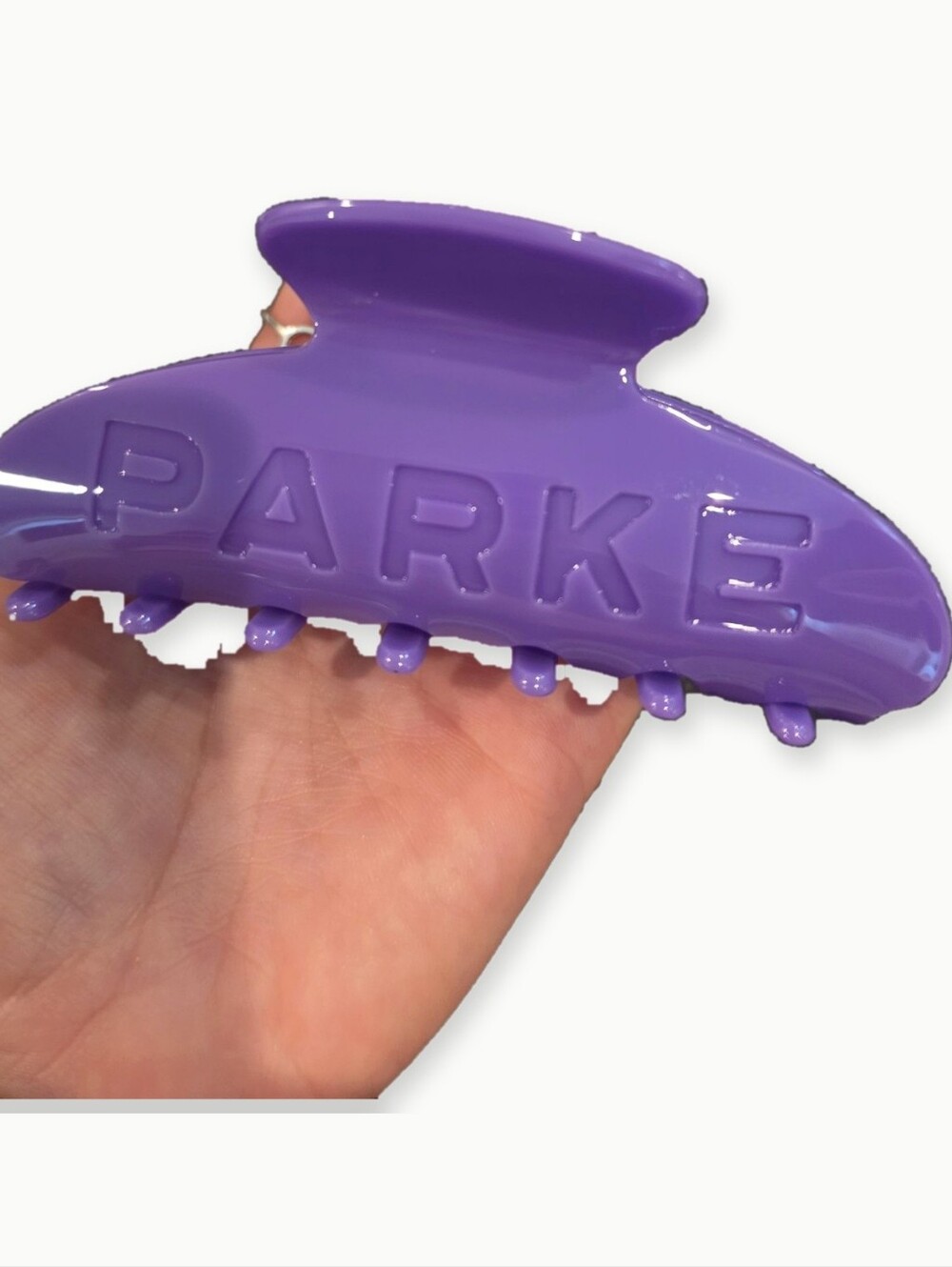 PARKE Amethyst Purple Claw Clip+Pouch- 💜SOLD OUT